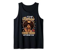 È Il Mio Compleanno Giugno Maggio Gemini Queen Donne afroamericane Canotta