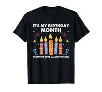 È Il Mio Compleanno, Il Lungo Mese del Compleanno, l'umorismo Maglietta