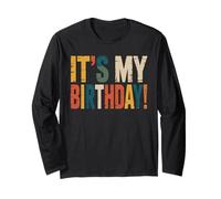 È Il Mio Compleanno per Donne Adolescenti Ragazze Ragazzi Maglia a Manica