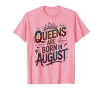 È Il Mio Compleanno Regine Nate AD Agosto Mamma Leo Virgo Maglietta