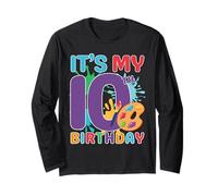 È il mio decimo compleanno Pittura Artista di 10 anni Maglia a Manica
