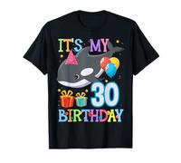 È Il Mio Equipaggio del B-Day di 30 Anni di Balena Marina Animale Orca Maglietta