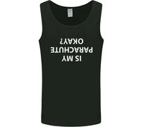 È Il Mio Paracadute A Posto? Skydiving Para 1 2 3 Uomo Vest Tank Top