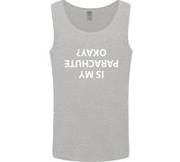 È Il Mio Paracadute A Posto? Skydiving Para 1 2 3 Uomo Vest Tank Top