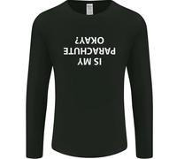 È il Mio Paracadute Okay? Paracadutismo Para 1 2 3 Uomo Maniche