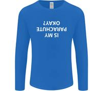 È il Mio Paracadute Okay? Paracadutismo Para 1 2 3 Uomo Maniche