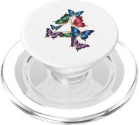 È il mio quarto compleanno Butterfly, festaiola di 4 anni PopSockets PopGrip per MagSafe