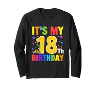 È Il Mio Regalo di Compleanno per Ragazzi e Ragazze di 18 Anni Maglia a Manica
