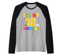 È Il Mio Regalo di Compleanno per Ragazzi e Ragazze di 18 Anni Maglia con Maniche Raglan