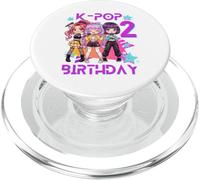 È il mio secondo compleanno La simpatica ragazza del secondo compleanno di Chibi Kpop PopSockets PopGrip per MagSafe