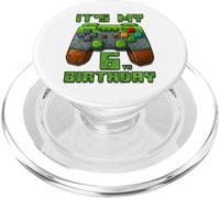 È il mio sesto compleanno Videogiocatore 6° compleanno PopSockets PopGrip per MagSafe