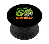 È il mio sesto compleanno Zombie Lover - Horror Bday di 6 anni PopSockets PopGrip Adesivo