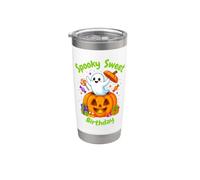 È IL MIO SPOOKY DOLCE COMPLEANNO DI HALLOWEEN Bicchiere termico in acciaio inox doppia parete