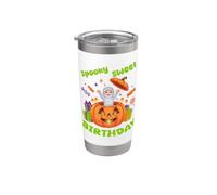 È IL MIO SPOOKY DOLCE COMPLEANNO DI HALLOWEEN Bicchiere termico in acciaio inox doppia parete
