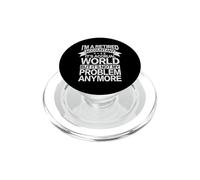 È il mondo per competenza - Contabile in pensione PopSockets PopGrip per MagSafe