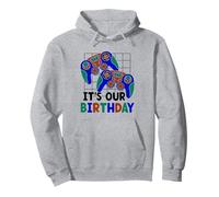 È Il Nostro Compleanno Simpatico gemello Celebrate Twins Felpa con Cappuccio