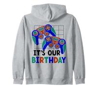 È Il Nostro Compleanno Simpatico gemello Celebrate Twins Felpa con Cappuccio