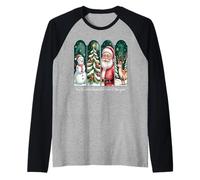 È Il Periodo più Bello dell'anno - Babbo Natale Maglia con Maniche Raglan
