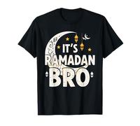 È Il Ramadan Fratello Felice Digiuno Islamico Mezzaluna Musulmano Maglietta