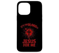 È il Sangue di Gesù per Me Croce Sanguinosa Fede Vangelo Custodia per iPhone 13 Pro Max