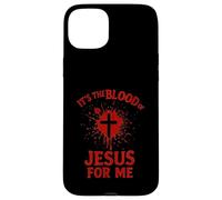 È il Sangue di Gesù per Me Croce Sanguinosa Fede Vangelo Custodia per iPhone 15 Plus