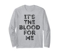 È Il Sangue per Me Gesù Pasqua Cristiano Uomini Donne Bambini Maglia a Manica