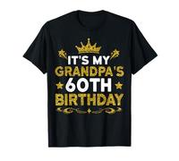 È Il sessantesimo Compleanno di Mio Nonno Buon Compleanno 60 Anni Maglietta