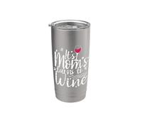 È il turno della mamma verso Wine Bicchiere termico in acciaio inox doppia parete