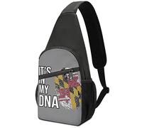 È in MyMaryland Flag Crossbody Backpack Borsa a tracolla Leggera borsa a tracolla da viaggio Zaino da escursionismo