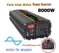 e Inverter di Potenza Affidabile 8000W per Pannelli Solari Casa Attività Estern