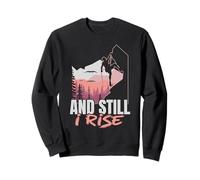 E io Ancora Aumento Rock Climber Boulderer Boulder Felpa