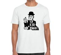 E IO PAGO Maglietta Divertente Totò t-shirt Umoristiche frasi simpatiche ironica