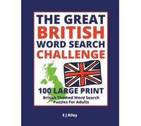E J Riley The Great British Word Search Challenge (Tascabile)