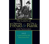 E. James Lieberman The Letters of Sigmund Freud and Otto Rank (Copertina rigida)