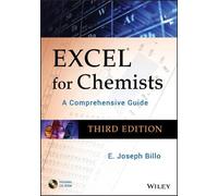 E. Joseph Billo Excel for Chemists, with CD-ROM (Tascabile)