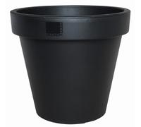 E&K - Vaso per piante, in plastica, 38 antracite, 50 cm