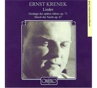 E. Krenek - Durch die Nacht/Gesange des Sp