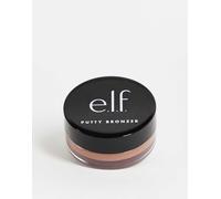 e.l.f. Putty Bronzer, formula cremosa e altamente pigmentata, crea un glow abbronzato a lunga tenuta, infuso con olio d’argan e vitamina E, Tan Lines, 10 g (0,35 oz)
