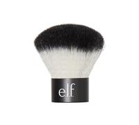 e.l.f. Kabuki Face Brush, setole sintetiche, versatile, compatto, per bronzer, polvere o highlighter, morbido, assorbente, per formule liquide o in polvere, compatto, formato viaggio, 18 g (0,64 oz)