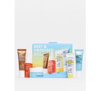e.l.f. SKIN Best & Obsessed Skincare Kit, struccante da viaggio, protezione solare e sieri illuminanti per una pelle luminosa, vegano e cruelty-free