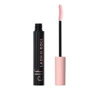 e.l.f. Lash 'N Roll Mascara, mascara incurvante per ciglia visibilmente sollevate, solleva e separa le ciglia. Formula resistente, prodotto vegano e non testato sugli animali, Deep Brown