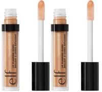 e.l.f. Lip Plumping Gloss, colore sheer super lucido, idrata e rimpolpa le labbra con vitamina E, prodotto vegano e non testato sugli animali, Champagne Glam, 2,7 mL (0,09 fl oz) (Confezione da 2)