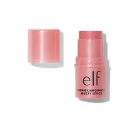 e.l.f. Monochromatic Multi Stick, cremoso, leggero, versatile, lussuoso, dona lucentezza, facile da usare in giro, facilissimo da sfumare, Dazzling Peony, 4,4 g, 81346