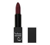 e.l.f. O Face Satin Lipstick, rossetto cremoso a lunga tenuta, nutriente e altamente pigmentato, infuso con jojoba, prodotto vegano e non testato sugli animali, Smolder