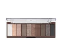 e.l.f. Perfect 10 Eyeshadow Palette, Ten Ultra-pigmented Nude Shades, Blendable Formula, Vegan & Cruelty-free, Everyday Smoky (Packaging May Vary)
