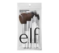 e.l.f. Set Professionale di 12 Pennelli, Morbidi, Sintetici, Duraturi, Versatili, Durable, Versatile, Compatti, Finish Impeccabile, Amalgama, Illumina, Contorna, Sfuma, Scolpisce, Definisce