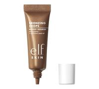 e.l.f. SKIN Bronzing Drops Mini, bronzer liquido per viso e corpo, crea un glow abbronzato, infuso con vitamina E, prodotto vegano e non testato sugli animali, Pure Gold