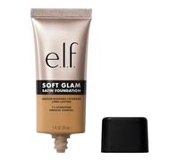 e.l.f. Soft Glam Foundation, coprenza media, fondotinta modulabile a lunga tenuta per un finish liscio satinato, prodotto vegano e non testato sugli animali, 40 Tan Warm