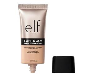 e.l.f. Soft Glam Satin Foundation, Medium Coverage, Long Lasting and Modulable for a Smooth Satin Finish, Vegan & Cruelty-Free, 25 Light Neutral
