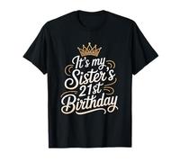 È la celebrazione del 21° compleanno di mia sorella per la famiglia della festa Maglietta